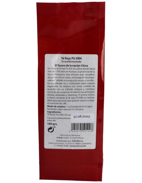 Madal Bal Bolsa Pu-Ehr Te 100Gr Bolsa 100Gr