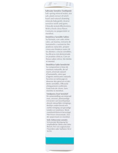 Med Dentifrico Sensible Salino 75Ml.