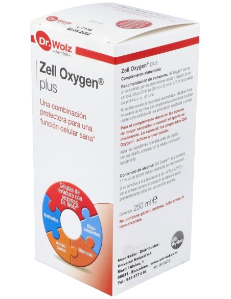 Dr. Wolz Zell Oxygen Plus 250Ml