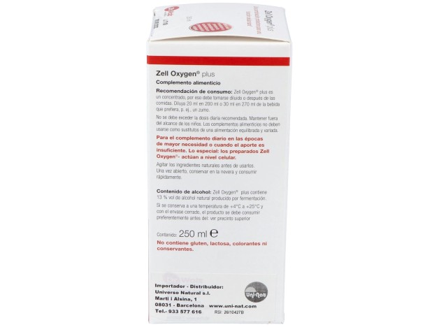 Dr. Wolz Zell Oxygen Plus 250Ml