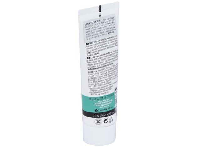 Sante Dentifrico Menta Sin Fluor 75Ml