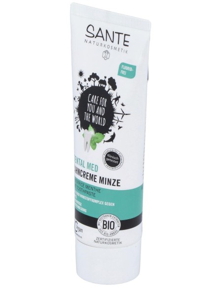 Sante Dentifrico Menta Sin Fluor 75Ml