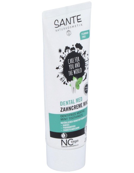 Sante Dentifrico Menta Sin Fluor 75Ml