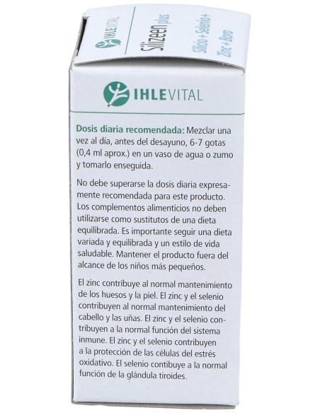 Silizeen Plus 25Ml. Ihlevital
