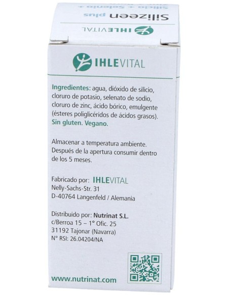 Silizeen Plus 25Ml. Ihlevital