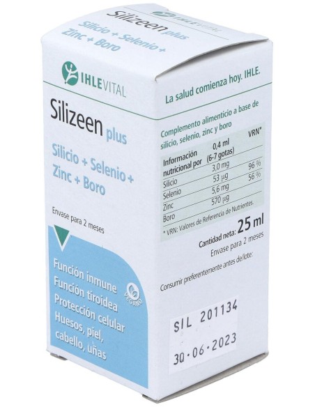 Silizeen Plus 25Ml. Ihlevital