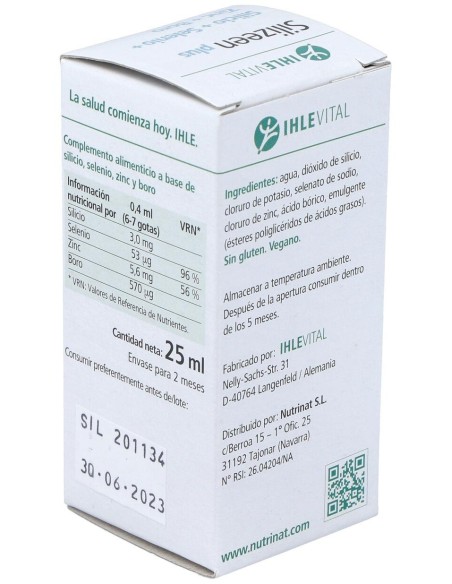 Silizeen Plus 25Ml. Ihlevital