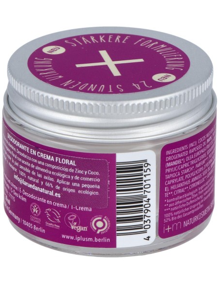 I+M Naturkosmetik Berlin Desodorante Flora Crema 30Ml