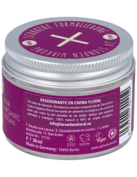 I+M Naturkosmetik Berlin Desodorante Flora Crema 30Ml