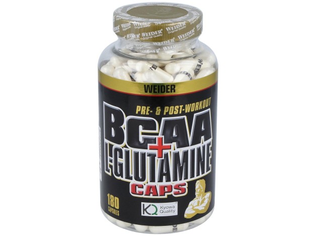 Weider Bcaa L-Glutamina 180Cap.