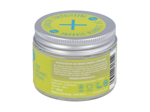 Desodorante En Crema Energia Especiada 30Ml.