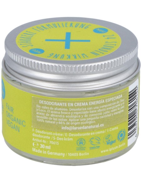 Desodorante En Crema Energia Especiada 30Ml.