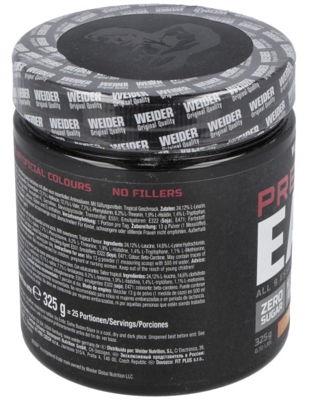 Weider Premium Eaa Zero Tropical 325Gr.