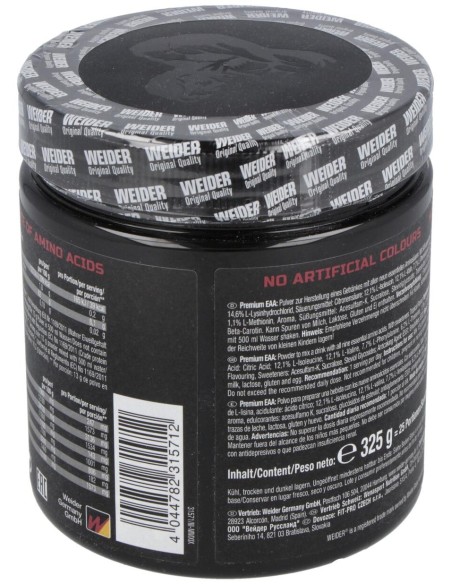 Weider Premium Eaa Zero Tropical 325Gr.