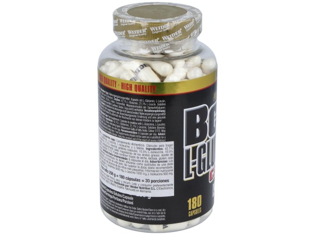 Weider Bcaa L-Glutamina 180Cap.