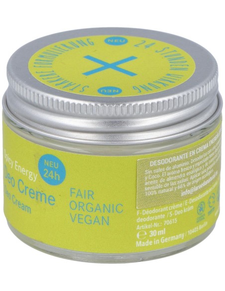 Desodorante En Crema Energia Especiada 30Ml.