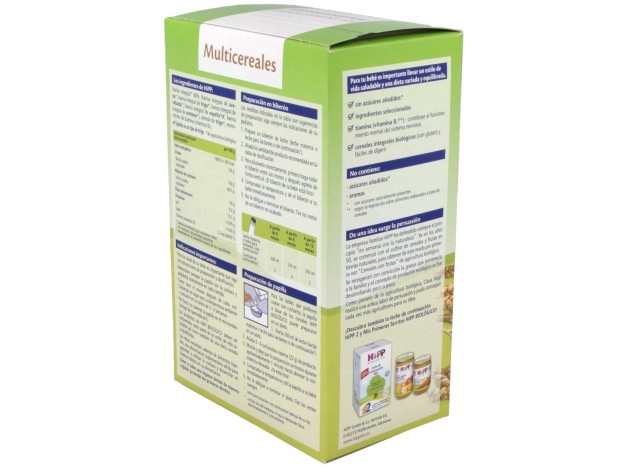 Papilla Multicereales 400Gr. Bio S/A