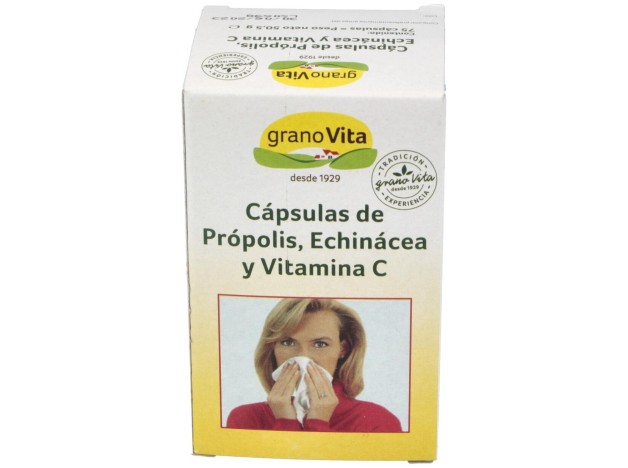 Granovita Capsulas Resfriado 75 Cap 250 Mg
