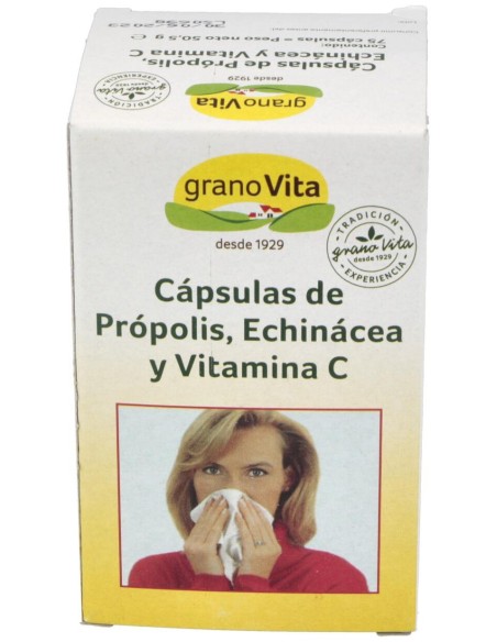 Granovita Capsulas Resfriado 75 Cap 250 Mg