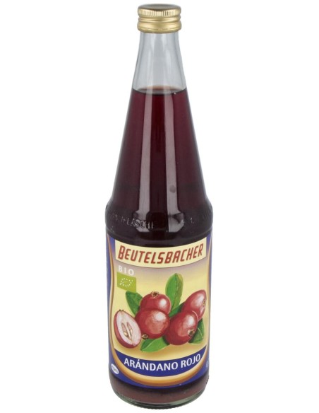 Zumo De Arandanos Rojos Antioxidante 700Ml. Eco
