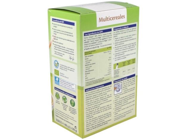 Papilla Multicereales 400Gr. Bio S/A