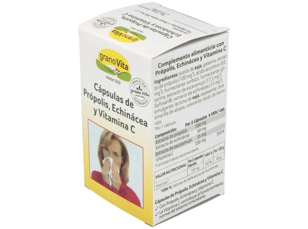 Granovita Capsulas Resfriado 75 Cap 250 Mg