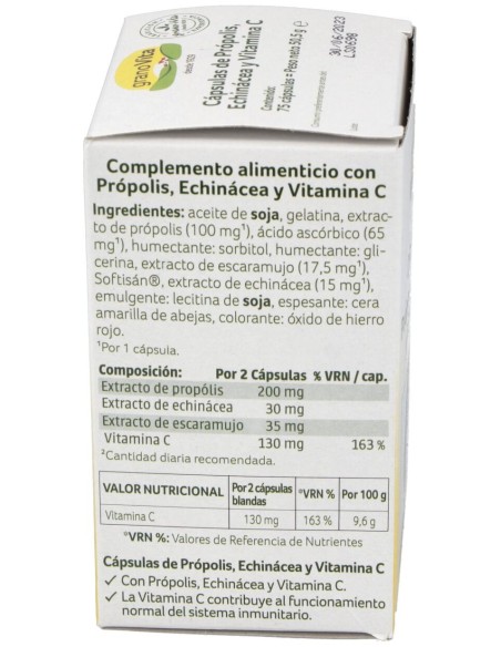 Granovita Capsulas Resfriado 75 Cap 250 Mg