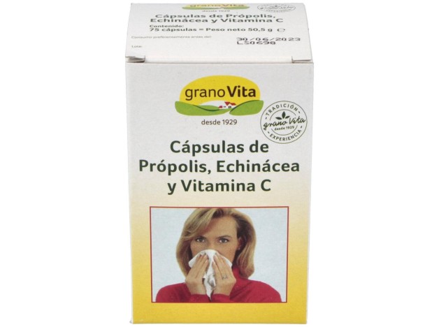 Granovita Capsulas Resfriado 75 Cap 250 Mg