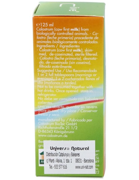 C Live Calostro Bio 125Ml.