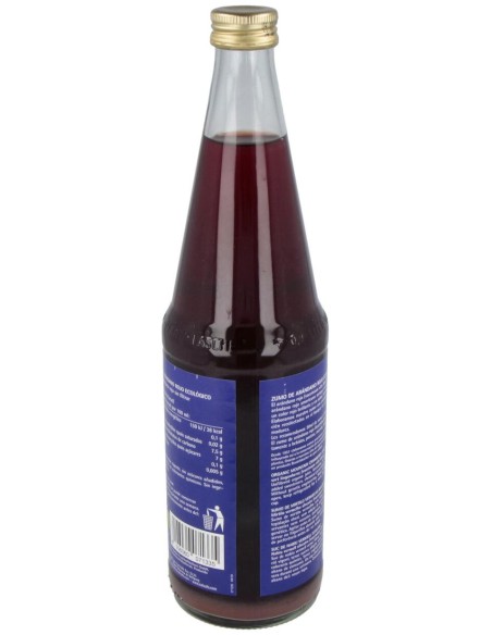 Zumo De Arandanos Rojos Antioxidante 700Ml. Eco