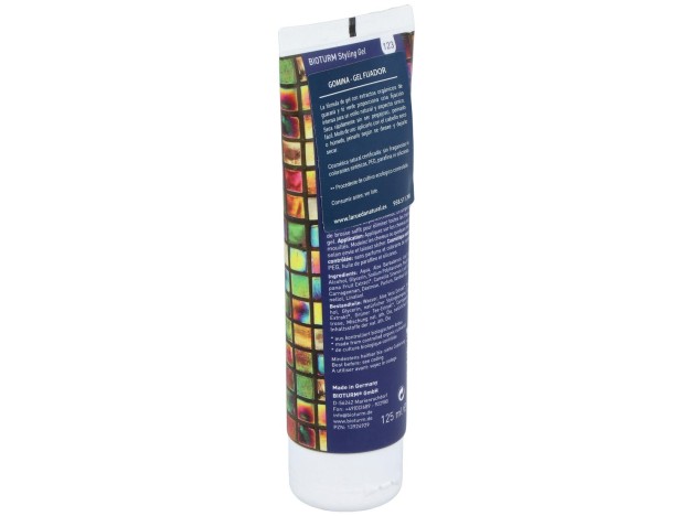 Bioturm Gel Capilar Fijador Estilo Natural 125Ml