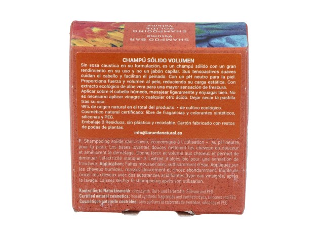 Champu Solido Volumen 100Gr.