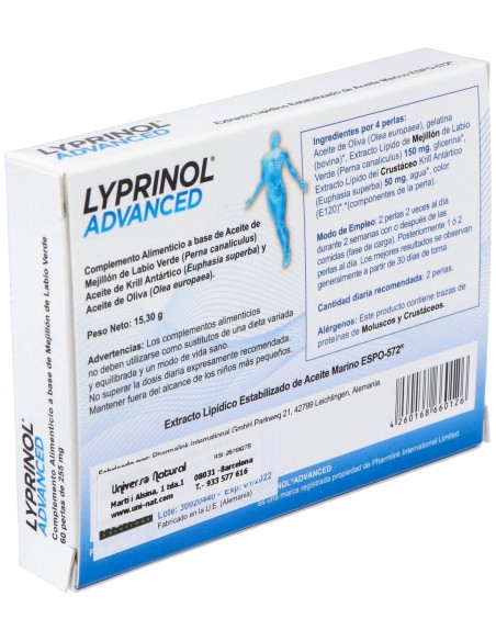 Lyprinol Advanced 60Perlas