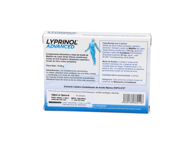 Lyprinol Advanced 60Perlas
