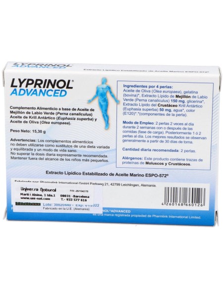 Lyprinol Advanced 60Perlas