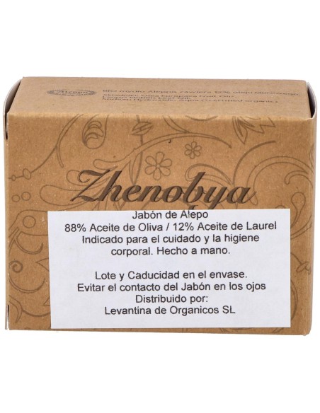 Zhenobya Jabón De Alepo 12% 200G