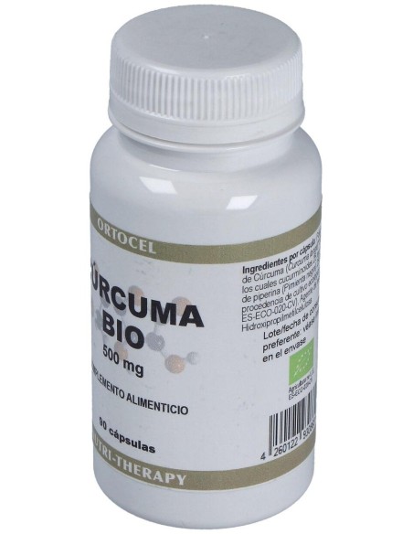 Ortocel Nutri-Therapy Curcuma 500Mg 90Caps