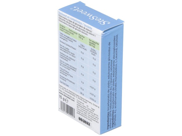 Stevia 250Tabletas