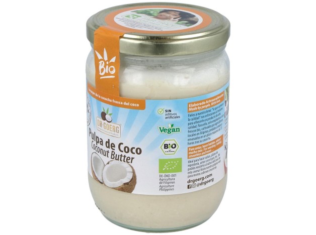 Pulpa De Coco Manteca 500Gr. Bio