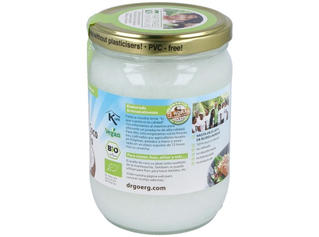 Aceite De Coco 500Ml. Bio