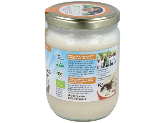 Pulpa De Coco Manteca 500Gr. Bio