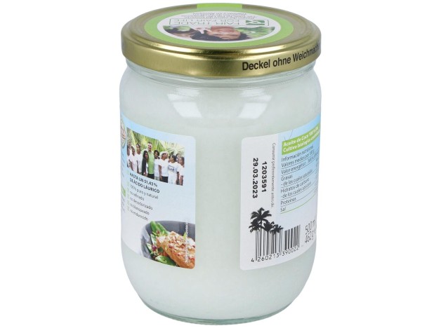 Aceite De Coco 500Ml. Bio