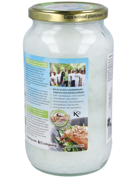 Aceite De Coco 1Lt .Bio