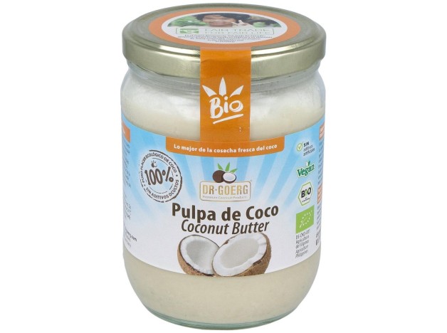 Pulpa De Coco Manteca 500Gr. Bio
