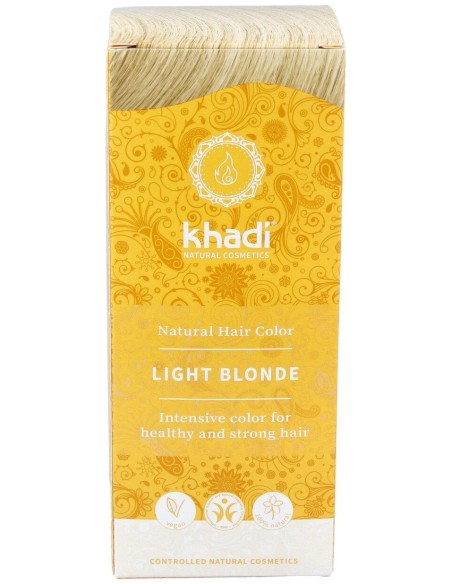 Khadi Tinte Rubio Claro 100% Vegetal 100G