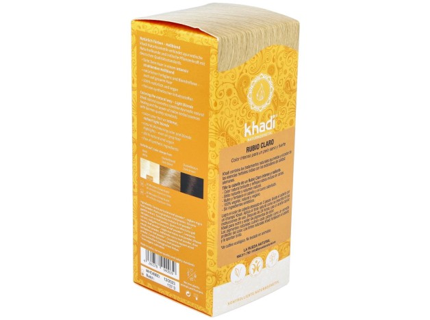 Khadi Tinte Rubio Claro 100% Vegetal 100G