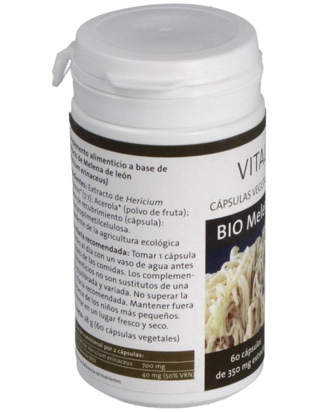 Pilze Wolhrab Melena De León Hericium Bio 60Caps