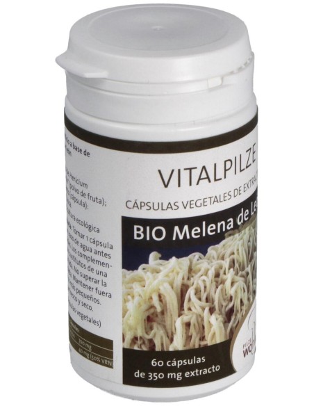 Pilze Wolhrab Melena De León Hericium Bio 60Caps