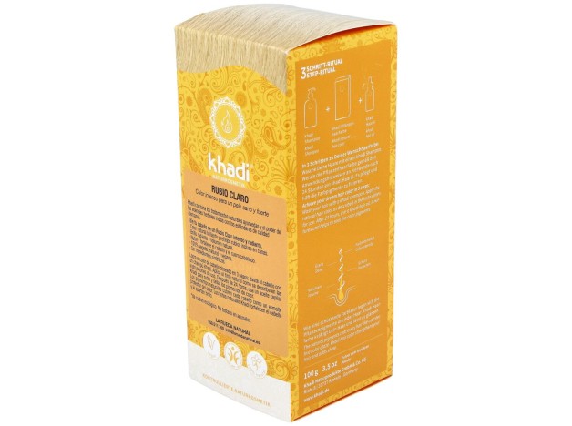 Khadi Tinte Rubio Claro 100% Vegetal 100G
