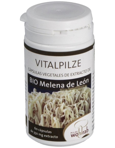 Pilze Wolhrab Melena De León Hericium Bio 60Caps